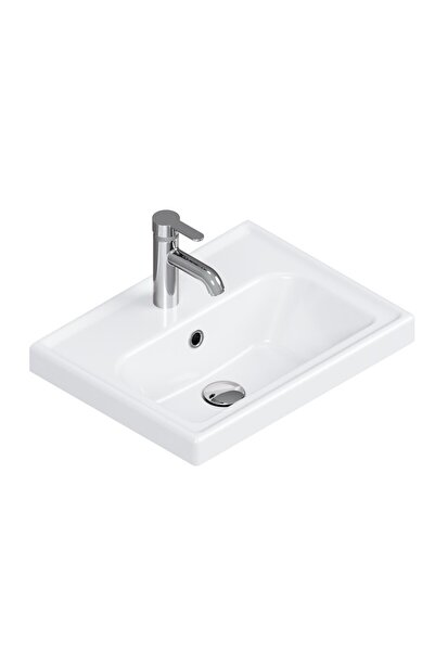 TURKUAZSERAMİK Turkuaz Frame Lavabo 50x38 cm. Beyaz