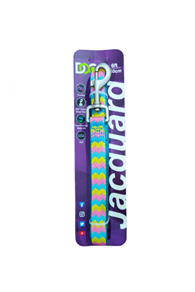 Doco ¬Æ Stitched- Weaved Dog Leash 6ft (DCJ1072)[Size - M/L, Color - D24]
