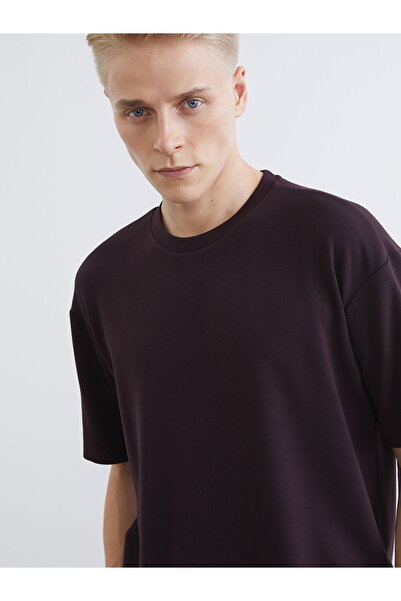 LC Waikiki Rmz Gi̇yi̇m Farkiyla Zero Roba Collar Men's T-Shirt