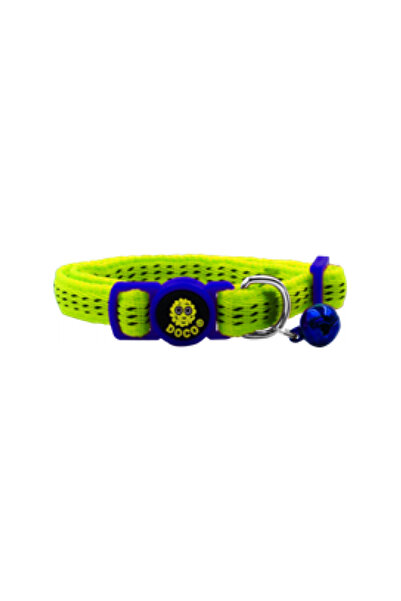 Doco Puffy Cat Collar (DCAT010)[Color - Yellow]