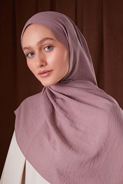 Levidor Dried Rose Plain Luna Cotton Shawl