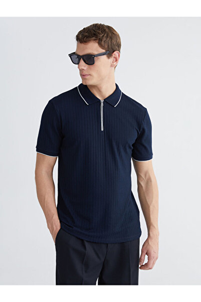 LC Waikiki Tricou pentru bărbați cu guler polo bleumarin