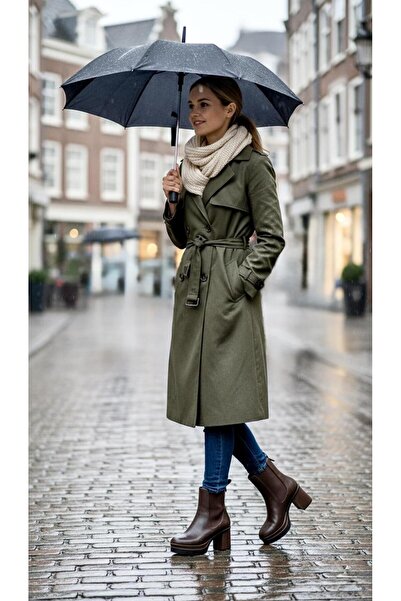 PUNTO 322141 Platform Elastic Pull-On Boots'Heel 8.5 Platform 3.5 cm'