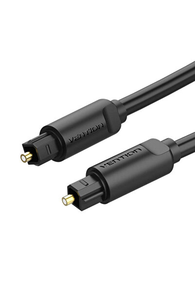 Vention Cablu audio optic Toslink de 1,5 m, conectori S/PDIF, negru, înveliș ...