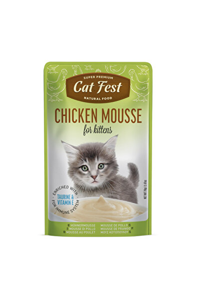 Cat Fest موس الدجاج للقطط الصغيرة 70 غرام