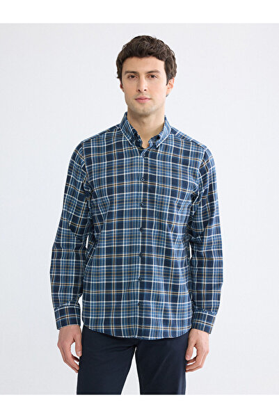 LC Waikiki Shining Choices from Shining Store Standard Fit Checked Embroidere...