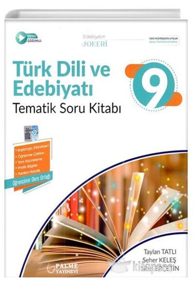 Kapadokya Yayınları 9. Sınıf Türk Dili ve Edebiyatı Tematik Soru Kitabı Palme...