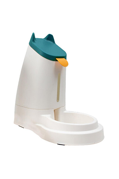 PADO موزع طعام للقطط - أزرق 32*19.5*33 سم