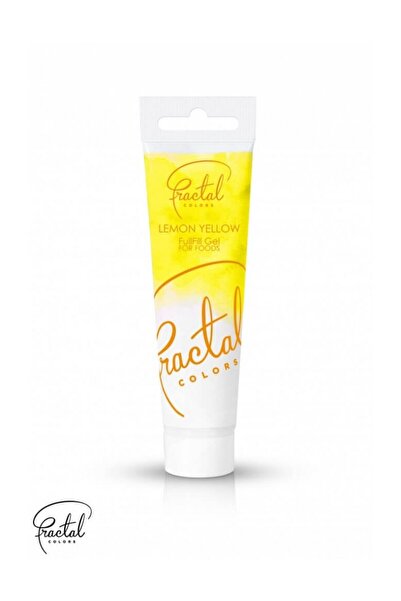 Decoratiuni Dulci Fractal full-lemon yellow gel dye