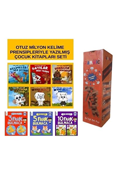 Buzdağı Yayınevi 30 Milyon Kelime Prensipleriyle Yazılmış Çocuk Kitapları Set...