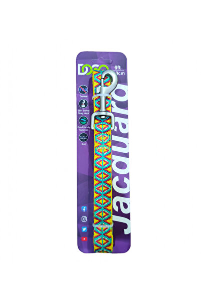 Doco ¬Æ Stitched- Weaved Dog Leash 6ft (DCJ1072)[Size - M/L, Color - D16]
