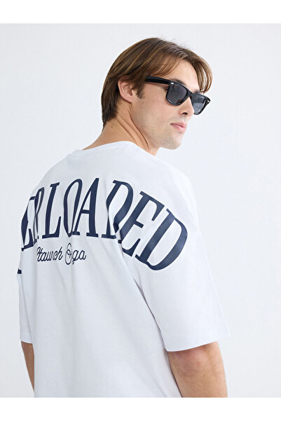 LC Waikiki Rmz Gi̇yi̇m Farkiyla Zero Roba Collar Printed Combed Cotton Men's ...