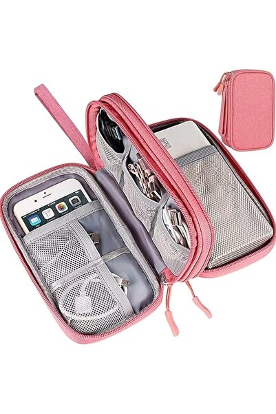 Arabest Electronics Accessories Organizer Pouch Bag,Portable Cable Organizer,...
