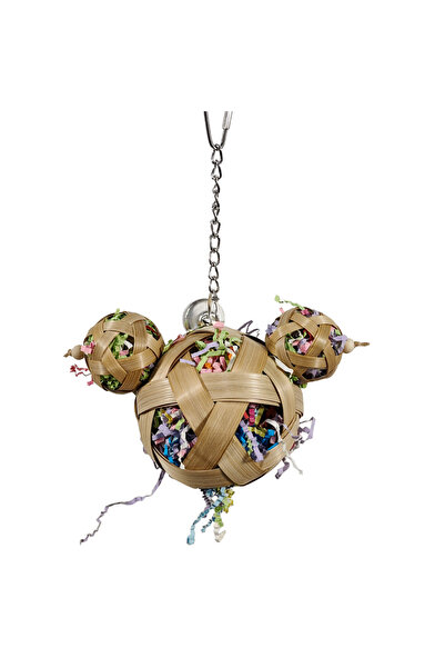 Vanpet Spherical Bird Toy 26x20cm-BTLB01232