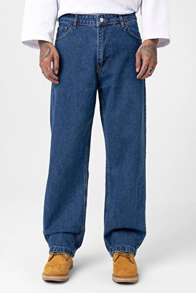 VAMOSCLO Baggy Fit Jean Blue