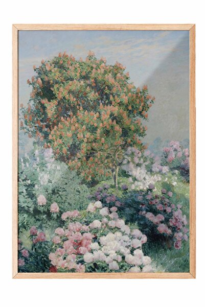 Postifull Vintage Painting, Wooden Framed Poster, Vintage Wall Decor