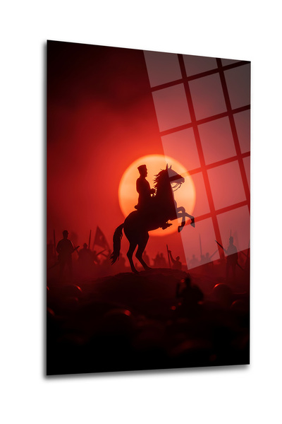 glassartdesign Ataturk Glass Painting-270