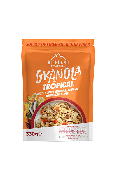 Richland Granola Tropikal Meyveli 330 G