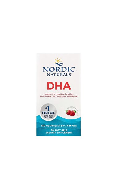 Nordic Naturals DHA 830mg Strawberry 90 capsule moi -