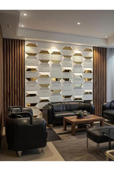 Duvarım LUNA4A - 3D DUVAR PANELİ
