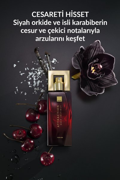 AVON Attraction Deep Instinct Kadın EDP 50ml