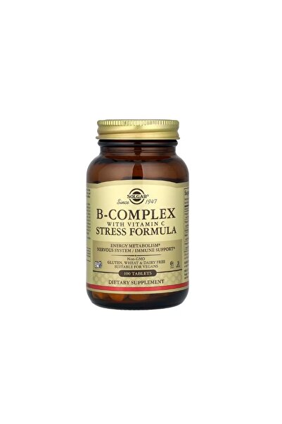 Solgar B-Complex with vitamin C Stress Formula 100 tablete -