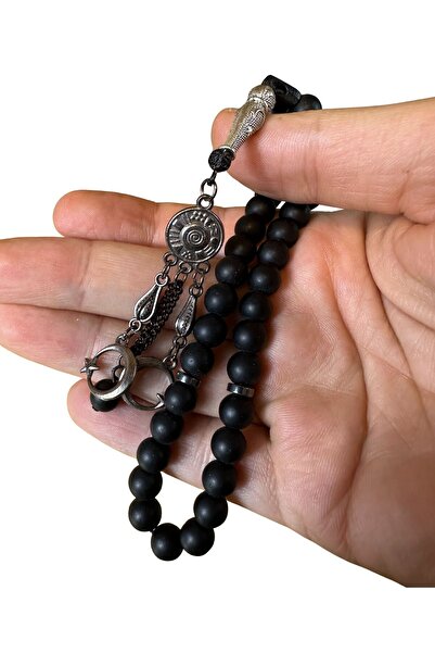 Uretti - Ali 7128 3812 Handmade Onyx Natural Stone Prayer Beads