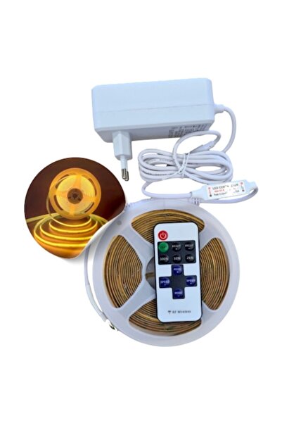 LEDZONE LED COB Strip Kit 24V Dimmable 5m with RF Remote