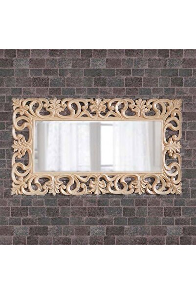Dekordelisi Antik Avangarde Romeo Konsol Ayna Bej EN: 166 cm BOY: 91 cm
