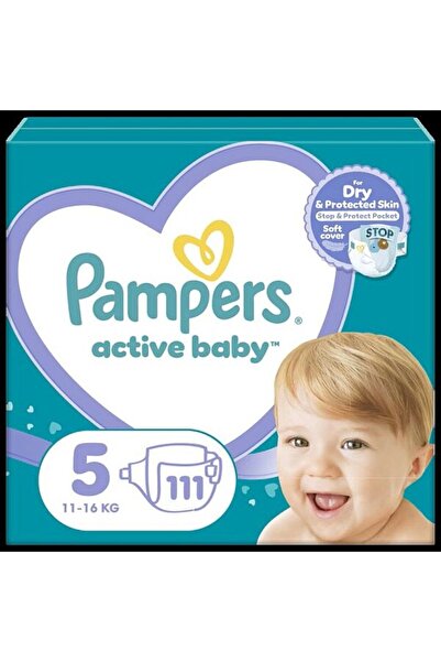 Pampers Active Baby Mega Box Nr. 5, Unisex, 11-16 kg, 111 buc