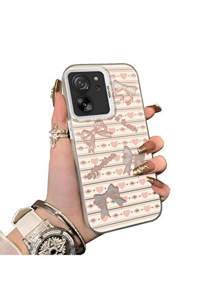 ucuc حافظة حماية للعدسات من السيليكون الصلب الأكريليكي المتوافق مع Mi 13T Pro...