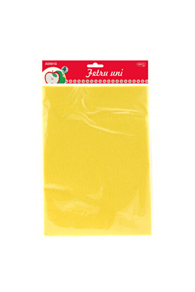 daço Accesorii Craft - Fetru Uni set4 Galben (AD081G)