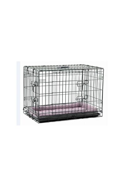 Paw Pals قفص سلكي كلاسيكي مع سرير [الأبعاد - 62 × 43.5 × 50 سم]