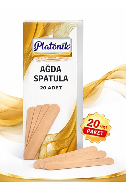 Platonik Ağda Spatula 20 Adet