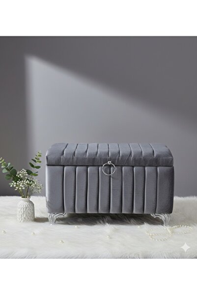 Duru Çeyiz Sandıkları Gold Kulplu Tek Boy Çeyiz Sandığı