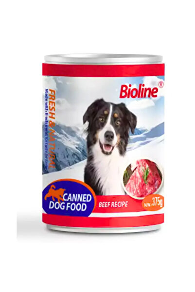 Bioline Canned Dog Food 375g-[Flavor - Beef]