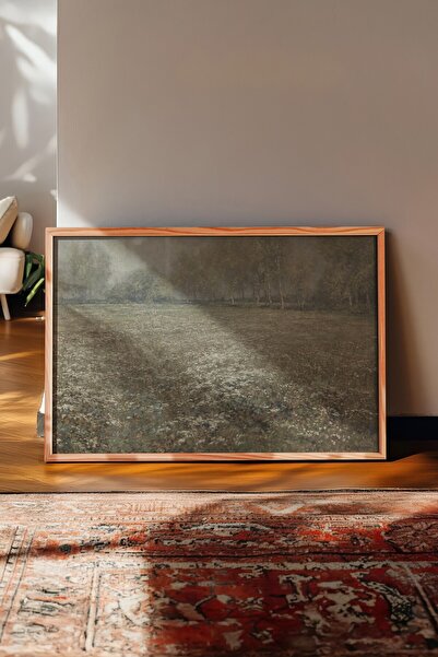 Postifull Vintage Painting, Wooden Framed Poster, Vintage Wall Decor