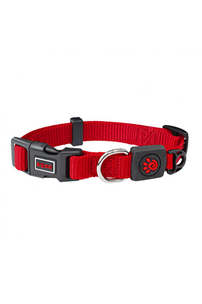 Doco Signature Nylon Collar (DCSN002)[Color - Maroon, Size - L]