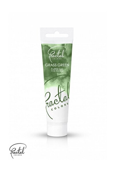 Decoratiuni Dulci Colorant gel verde iarba Fractal full-grass green
