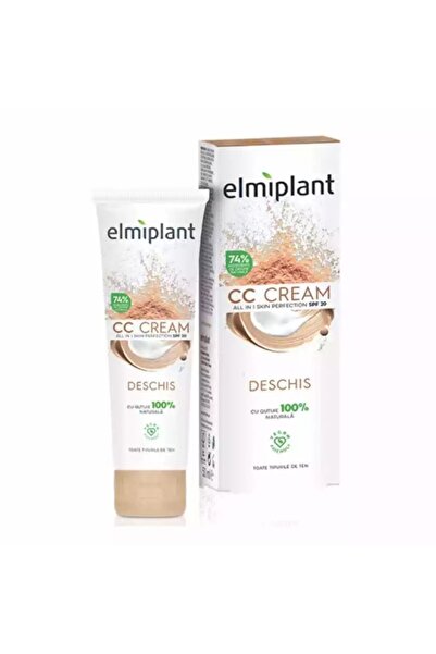 ELMIPLANT Set Crema Coloranta pentru Ten Skin Moisture 25+ CC Cream Deschis, ...