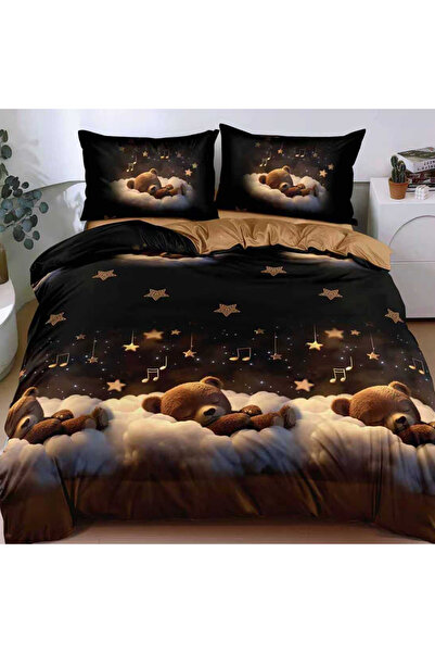 OEM Bed linen with elastic for double bed 2 people, 4 pieces, Finet, DREAM-1509