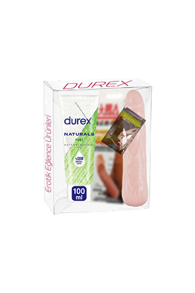 Durex Naturals Pure 100ml + uzatmalı peniskılıfı tavsiyeleri 15.5 cm C-BI026208