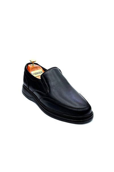 İYİSİNDEN SHOES حذاء رجالي من الجلد الطبيعي لتقويم العظام، مصنوع من الجلد الم...