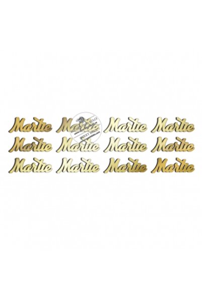 Decoratiuni Dulci Комплект от 12 мини топера за март, плексиглас - огледално ...