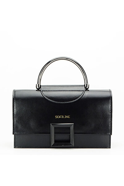 SOFILINE Geantă din piele naturală 8926 R 123 Negru