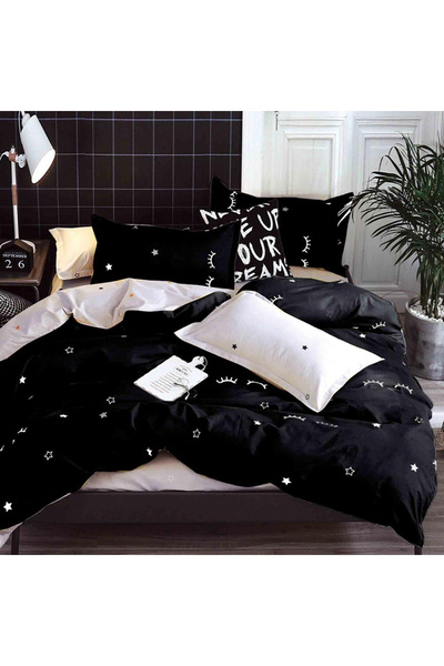 OEM Bed linen with elastic for double bed 2 people, 4 pieces, Finet, DREAM-1542