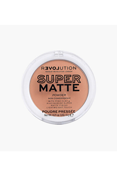 MAKEUP REVOLUTION بودرة مضغوطة فائقة اللمعان من ميك أب ريفوليوشن