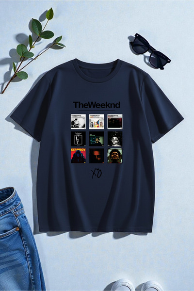 trendypassion Unisex The Weeknd cu imprimeu Design tricou