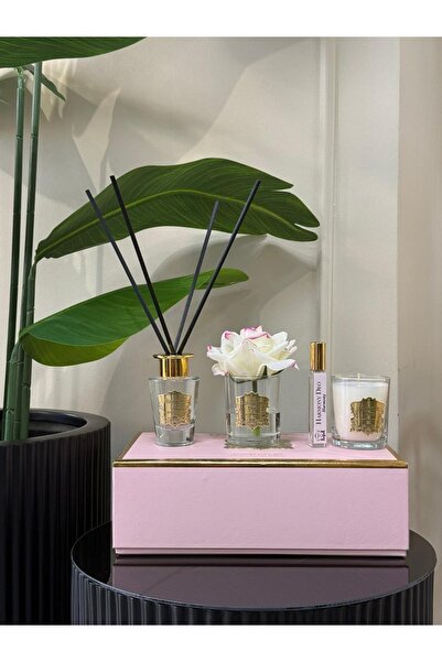 HERA DEKOR TEK GÜLLÜ 3LÜ GİFT SET