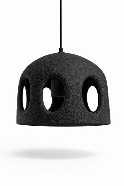 ZORO Modern Beton Dokulu Sarkıt Avize E27 Duy Minimal Salon Mutfak